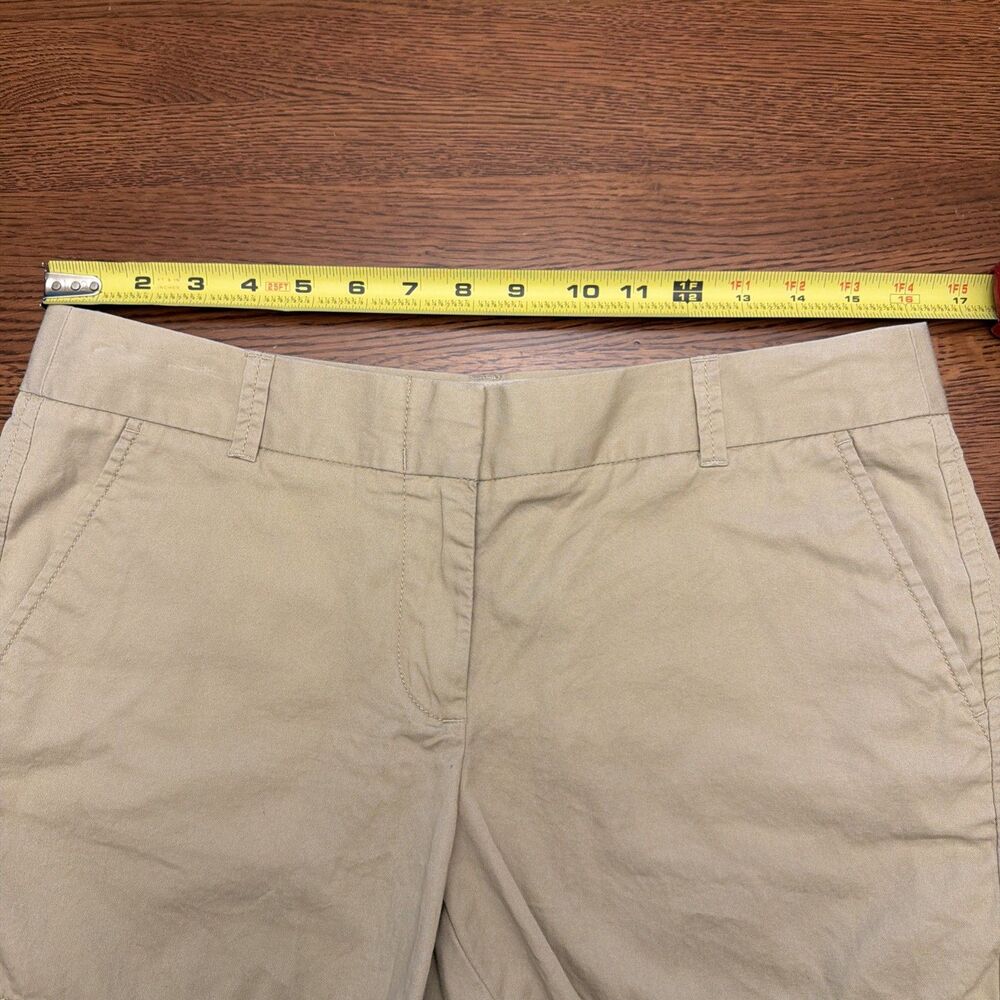 J Crew Shorts Womens 8 Khaki Chinos - Picture 6 of 9